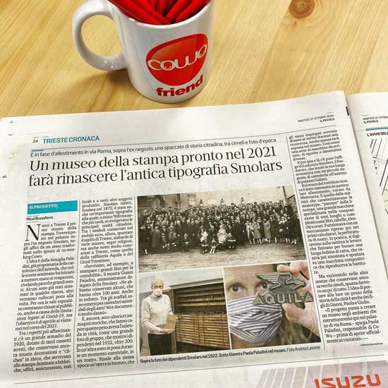 mostra smolars al coworking trieste